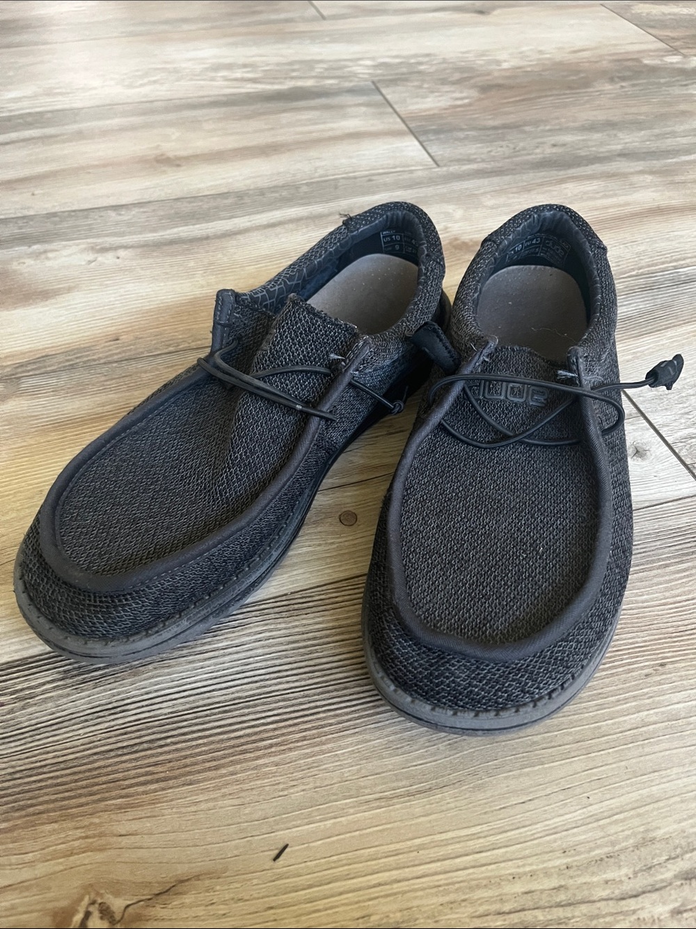 Men's Hey Dude Black Slip-On Sneakers